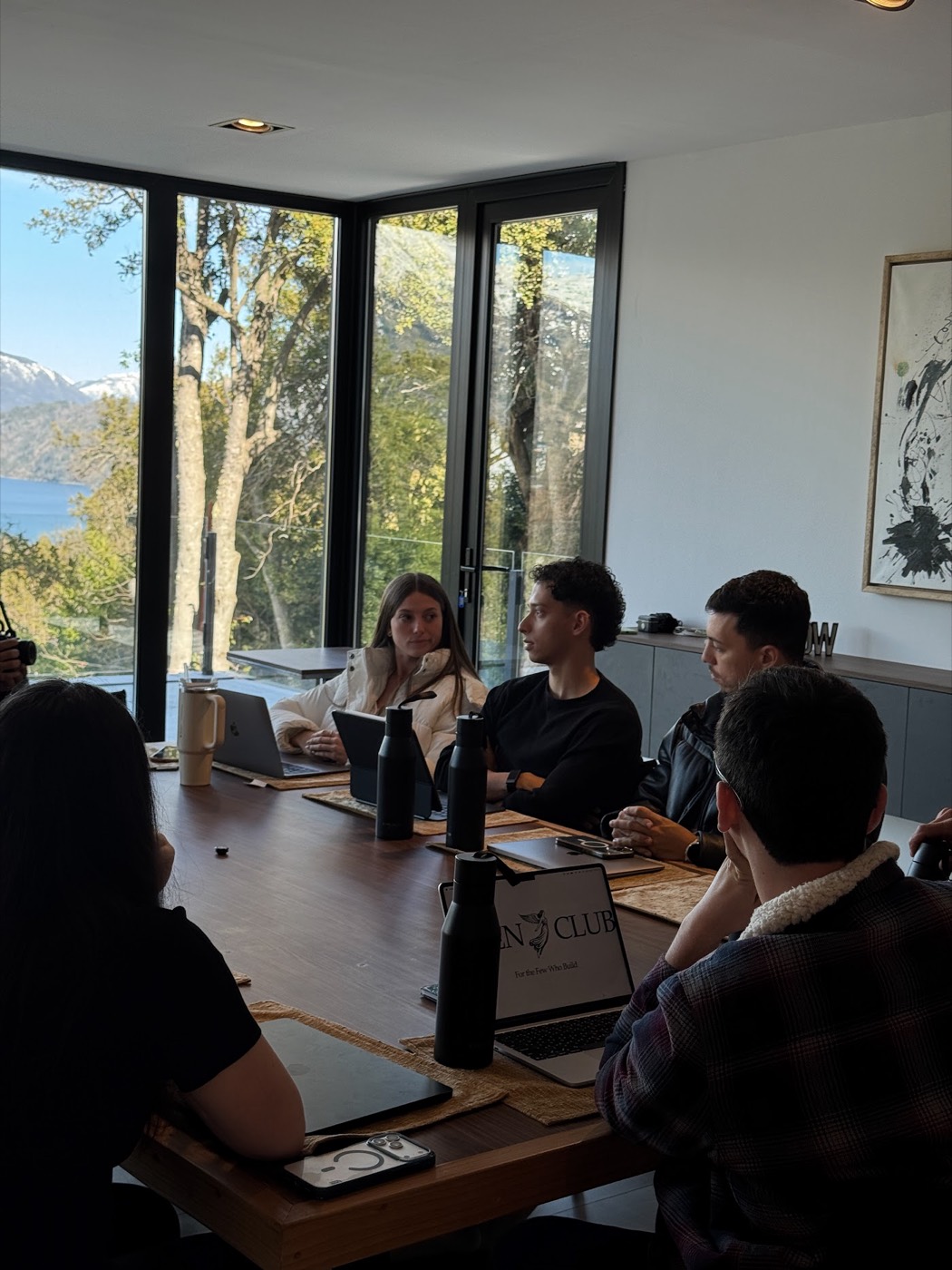 Charla entre participantes